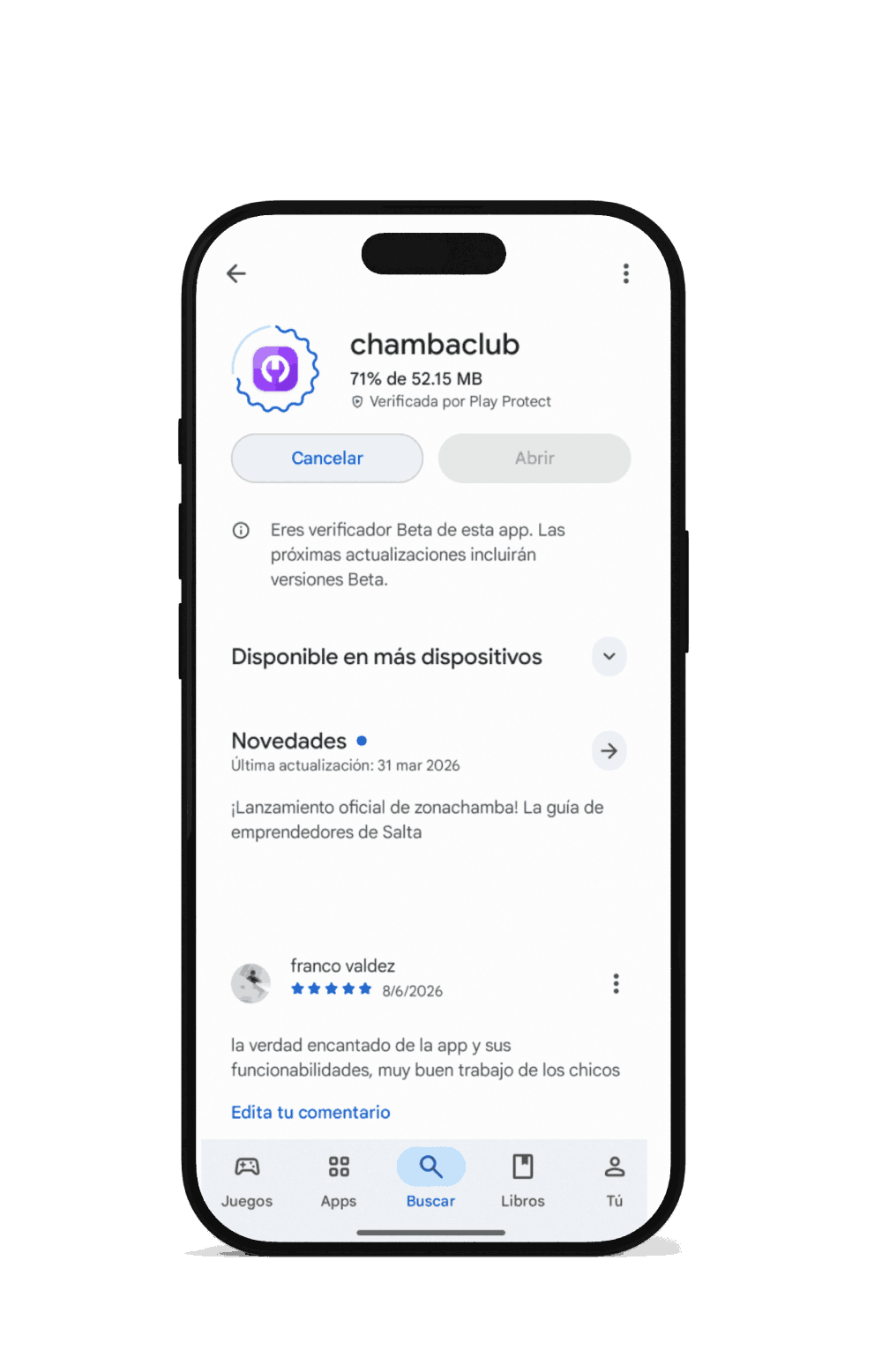 Descargá la app