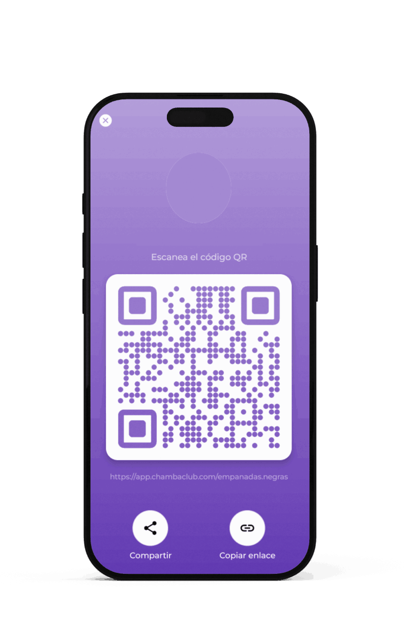 Compartí tu QR